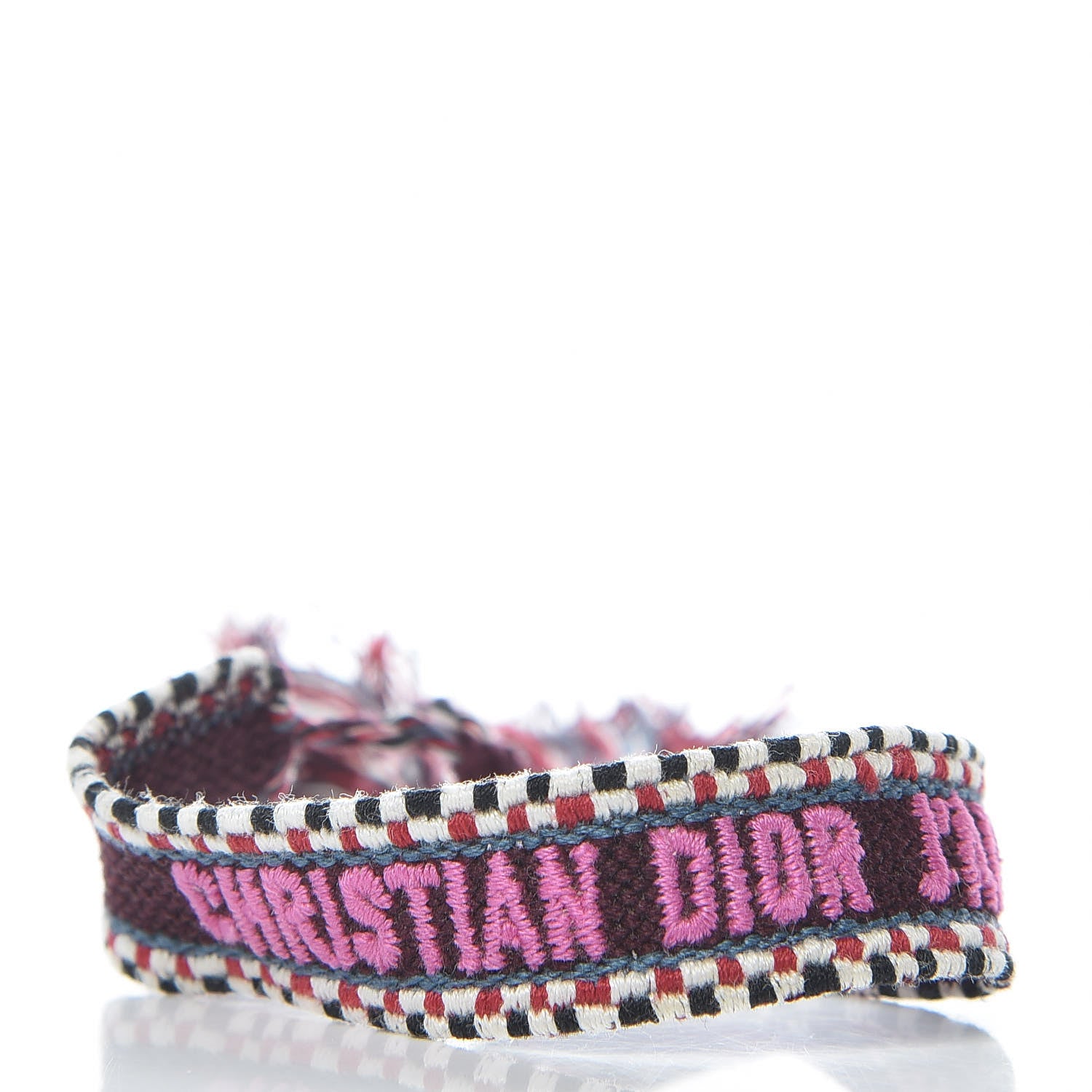 Christian Dior Woven Cotton J'Adior Friendship Bracelet Set Beige Multicolor 4 of 6