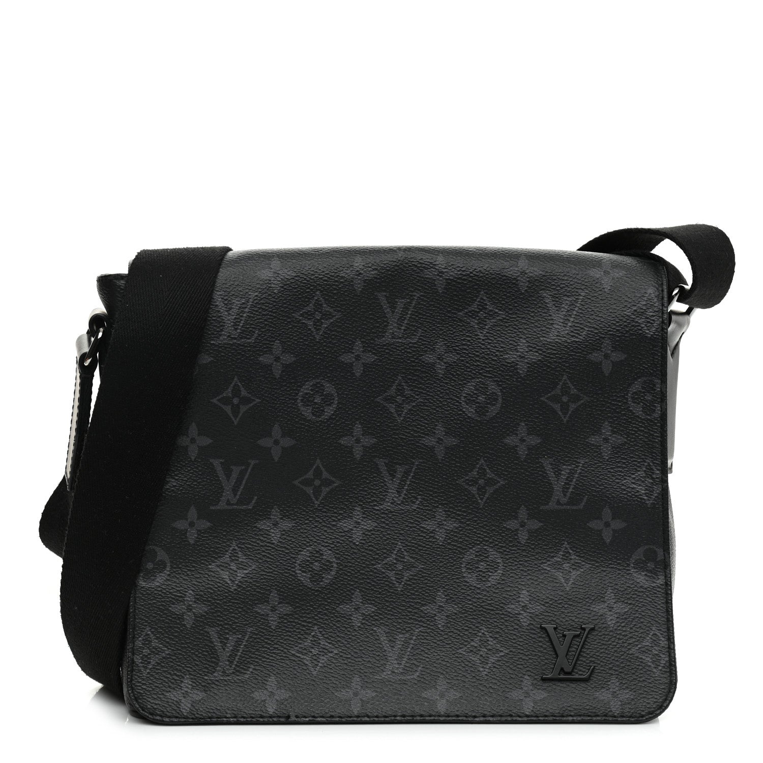 Louis Vuitton Monogram Eclipse District PM Black 1 of 12