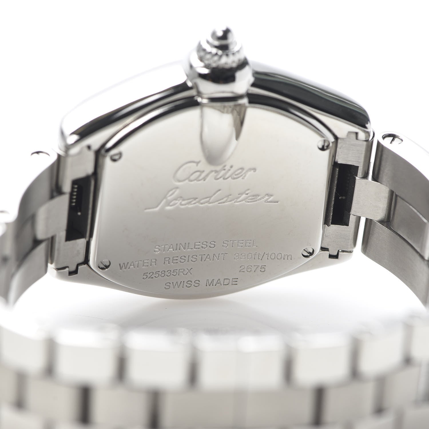 Cartier Stainless Steel 31mm Roadster Quartz Watch 5 of 6
