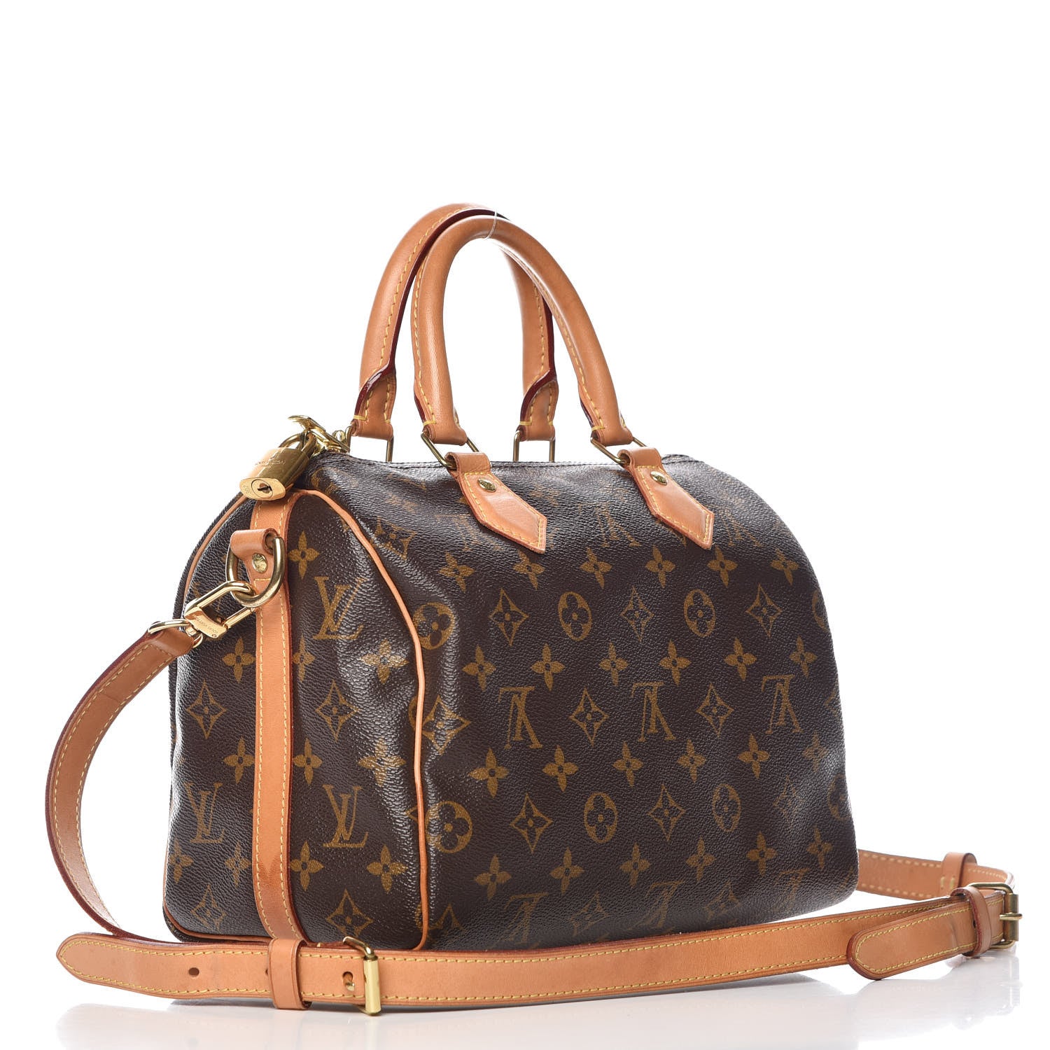 Louis Vuitton Monogram Speedy Bandouliere 25 4 of 13