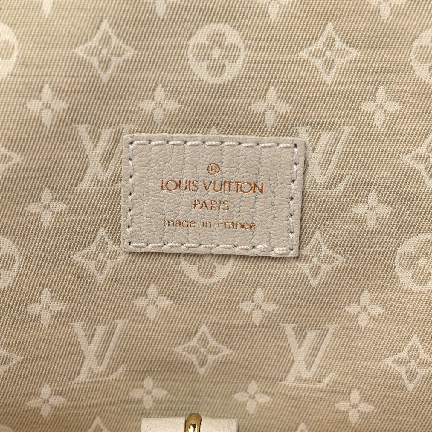 Monogram Mini Lin Saumur Dune