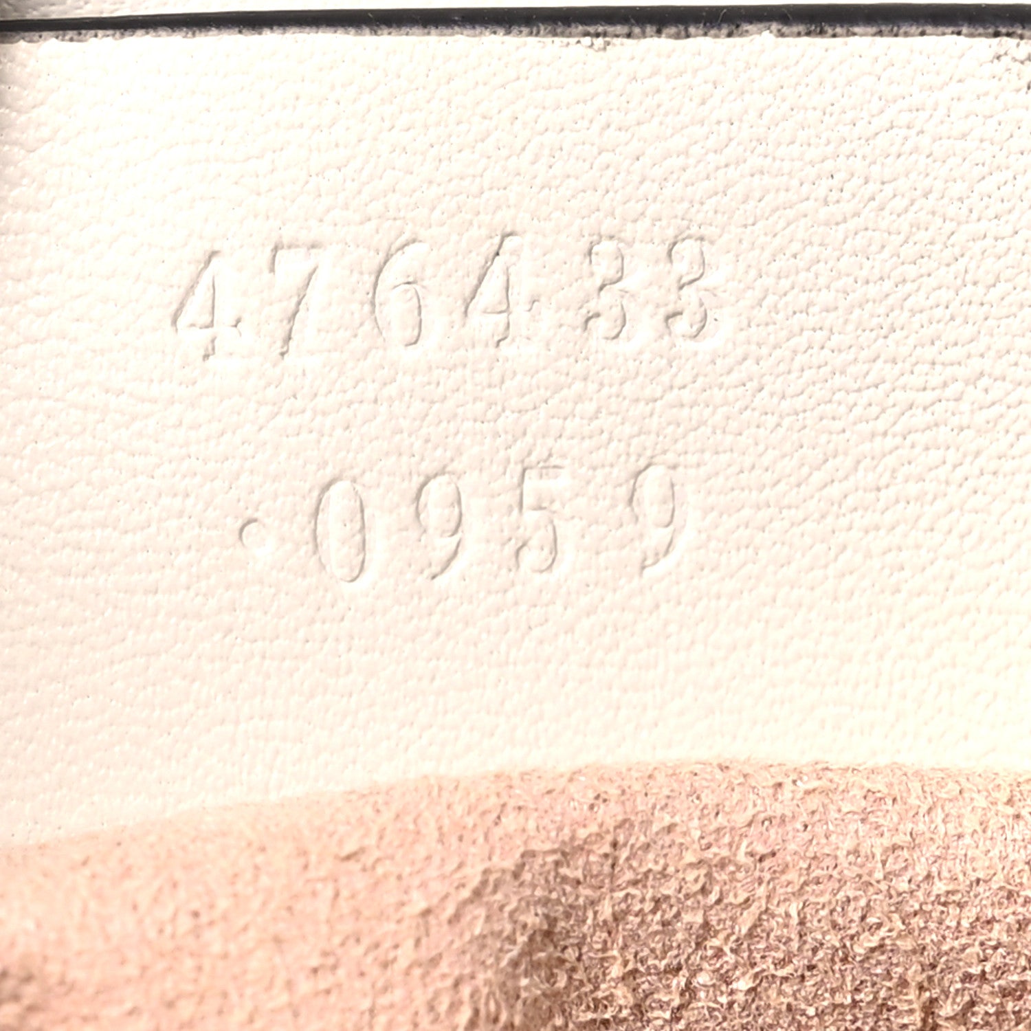 Gucci Calfskin Matelasse Super Mini GG Marmont Shoulder Bag White 6 of 10