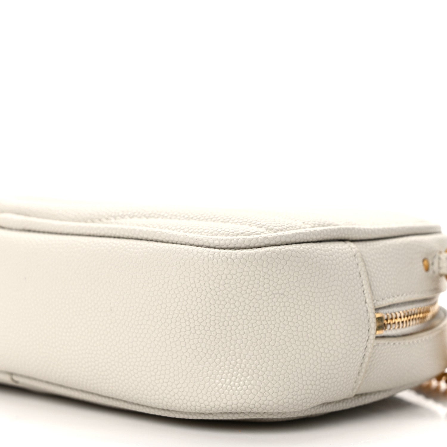 Saint Laurent Grain De Poudre Matelasse Monogram Mini Lou Camera Bag Granite 10 of 11
