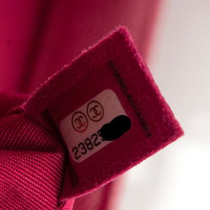 Chanel Caviar Quilted Medium Boy Flap Fuchsia 8 of 8