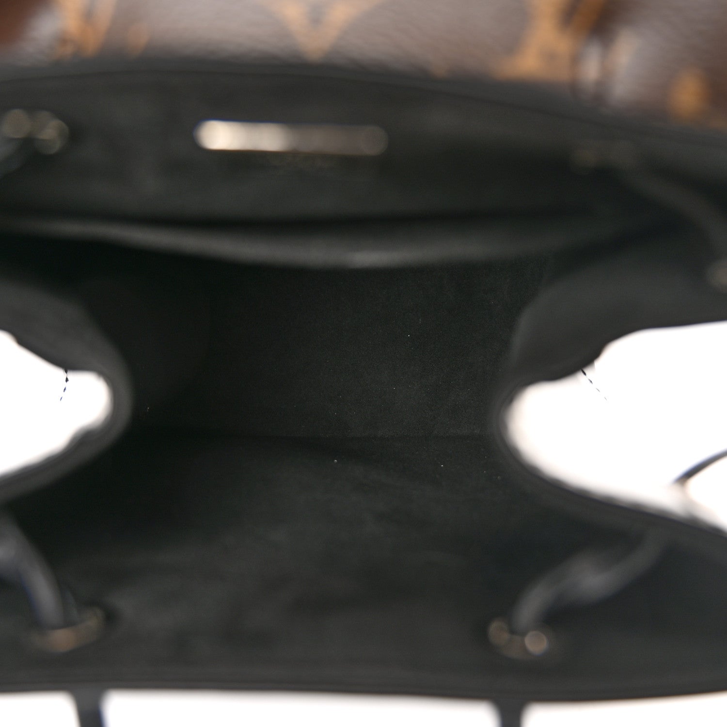 Louis Vuitton Patent Monogram Hot Springs Backpack Black 5 of 10