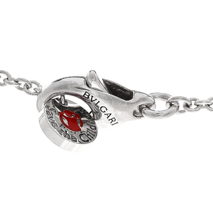 Bulgari Sterling Silver Ceramic Save The Children Pendant Necklace 4 of 5