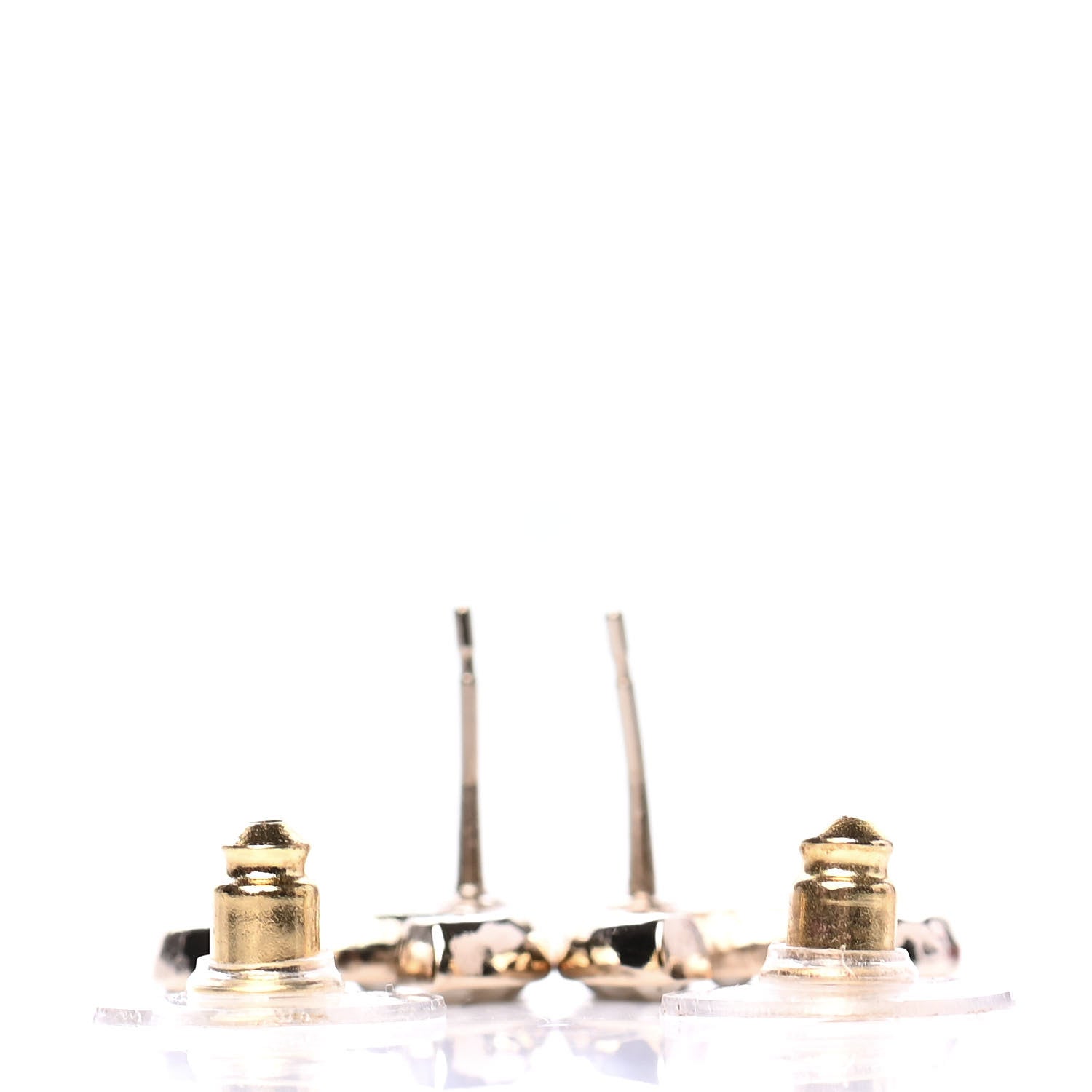 Chanel Pearl CC Earrings Gold 3 of 4