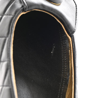 Chanel Lambskin Quilted CC Ballerina Flats 38 Black 11 of 12