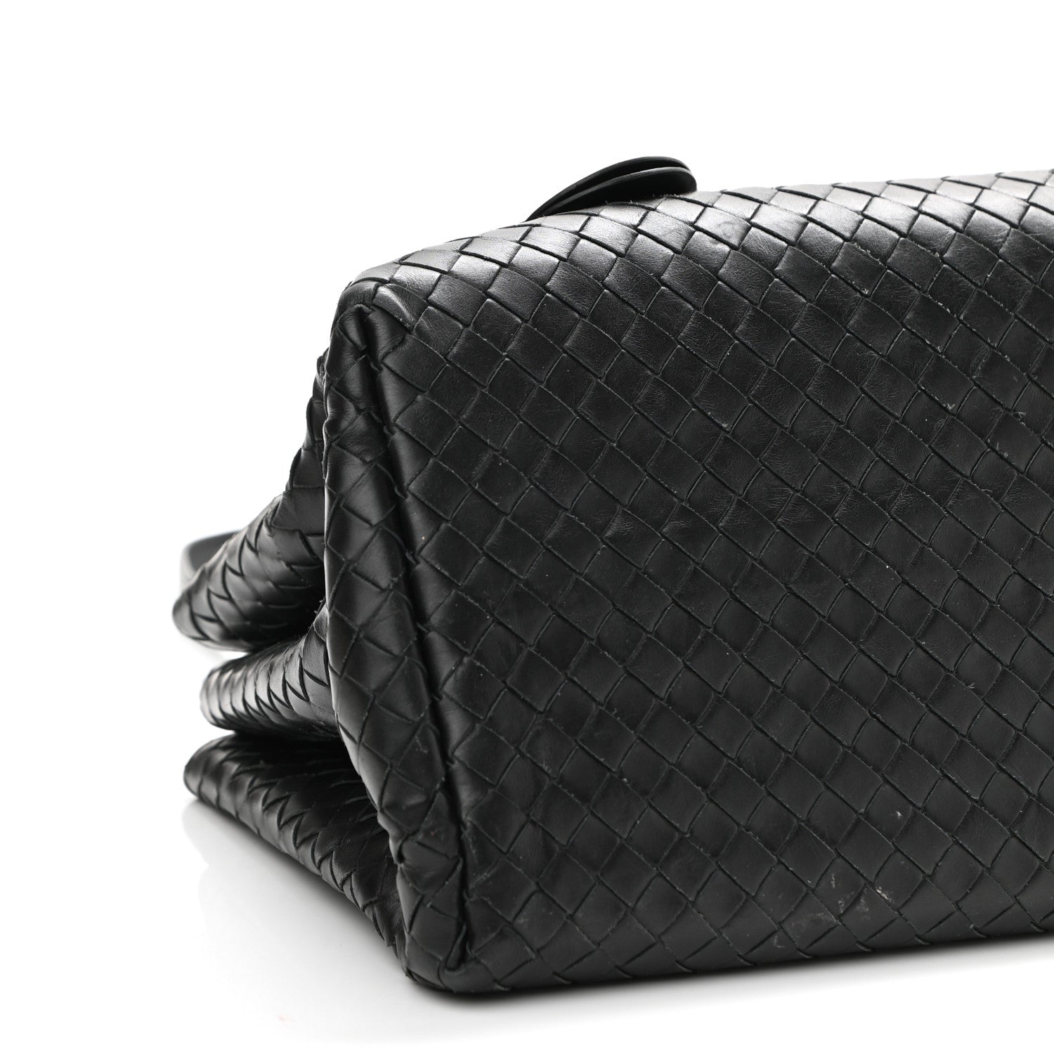 Bottega Veneta Light Calf Intrecciato Small Roma Black 9 of 11