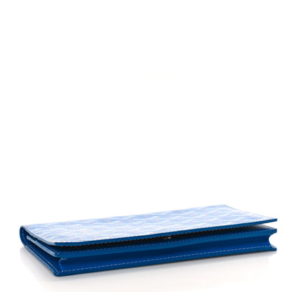 Goyard Goyardine Richelieu Wallet Sky Blue 4 of 10