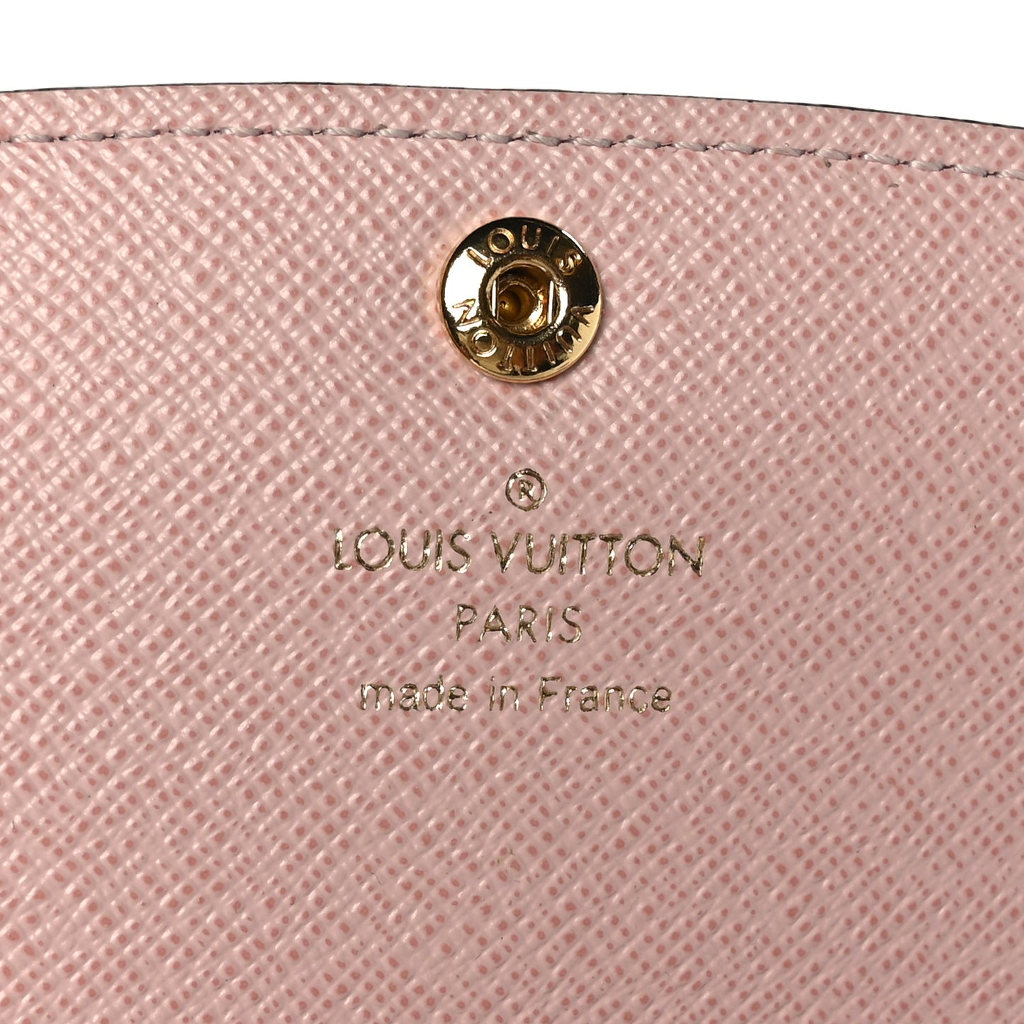 Monogram Emilie Wallet Rose Ballerine