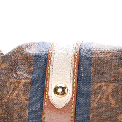 Louis Vuitton Monogram Rayures Tisse Sac GM Blue 18 of 22