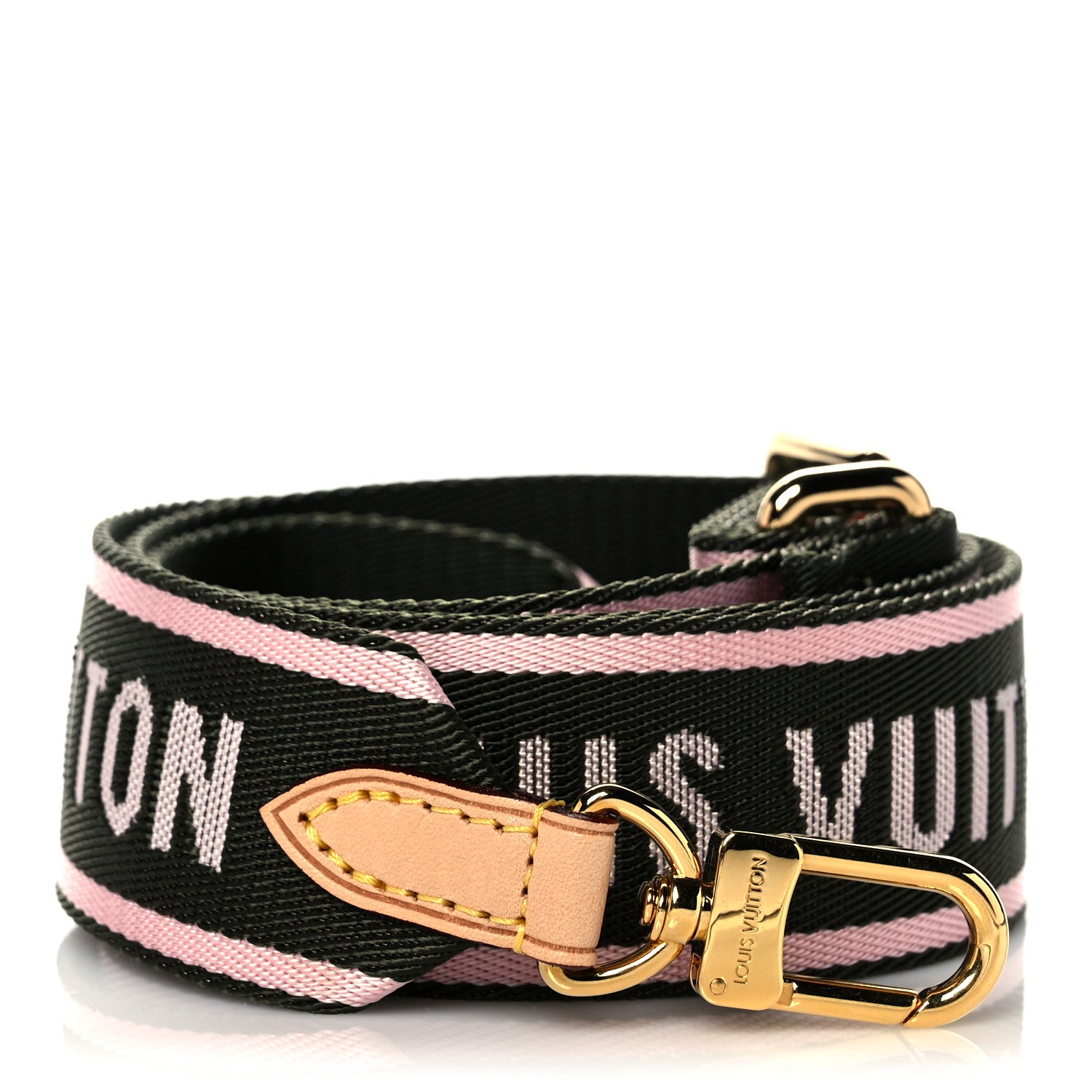 Louis Vuitton Nylon Bandouliere Shoulder Strap Kaki 1 of 4