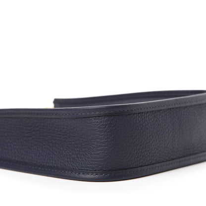 Hermes Taurillon Clemence Amazone Evelyne TPM Bleu Nuit Bleu Indigo 6 of 11