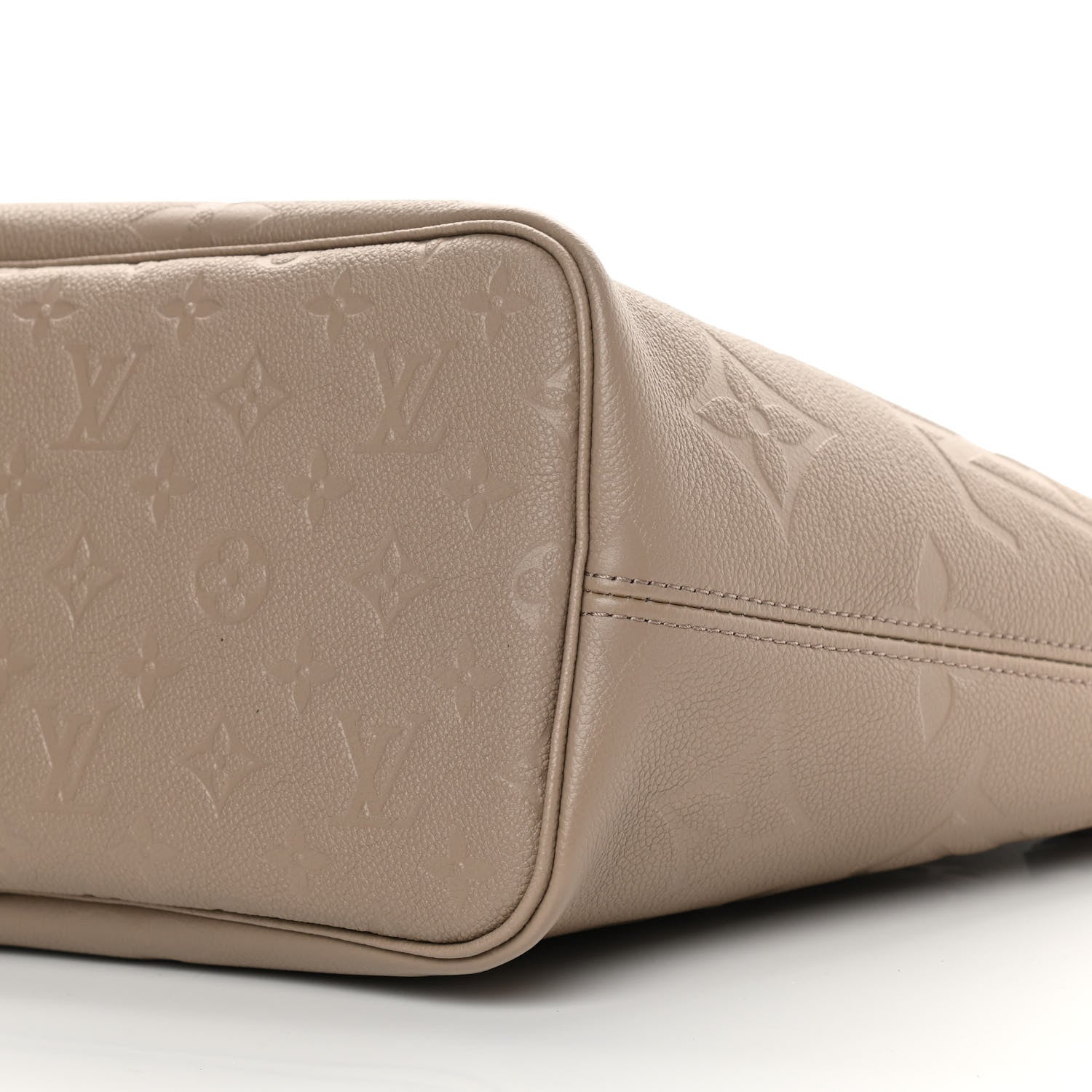 Louis Vuitton Empreinte Monogram Giant Neverfull MM Tourterelle 10 of 10