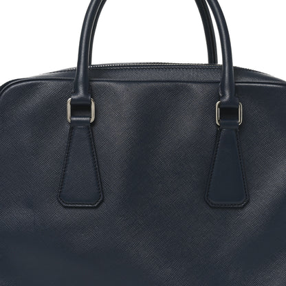 Prada Saffiano Travel Briefcase Baltico 7 of 9