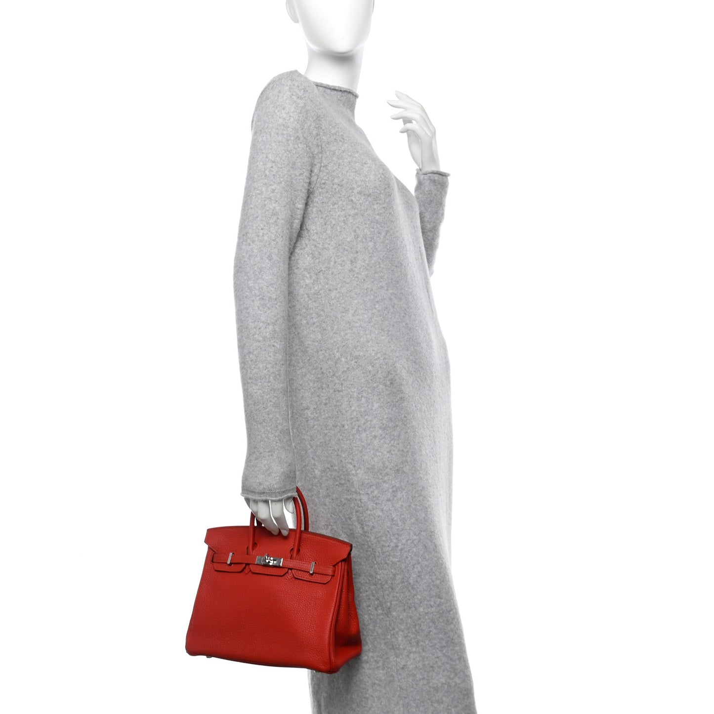 Togo Birkin 25 Rouge Garance