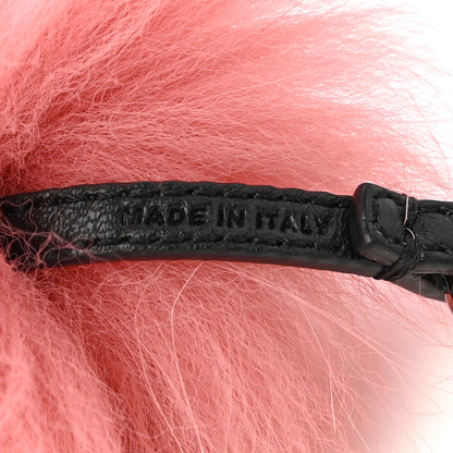 Fendi Zucca Fox Fur F is Fendi Space Monkey Bag Charm 4 of 4