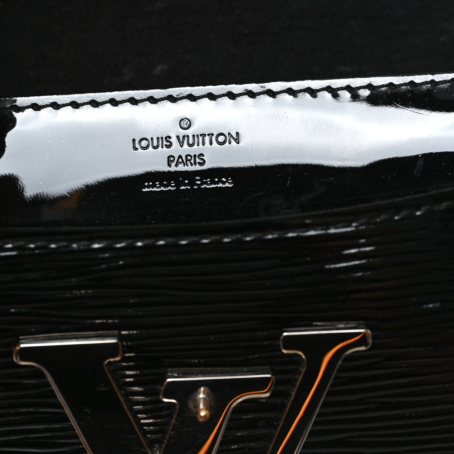 Louis Vuitton Electric Epi Louise Strap PM Black 6 of 10