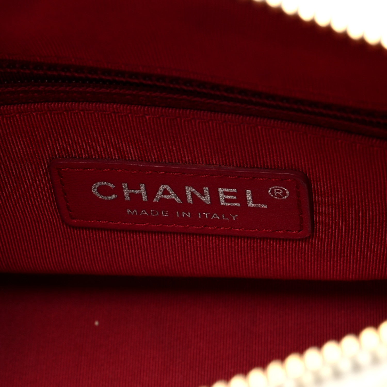 Chanel Aged Calfskin Quilted Small Gabrielle Hobo White 6 of 10