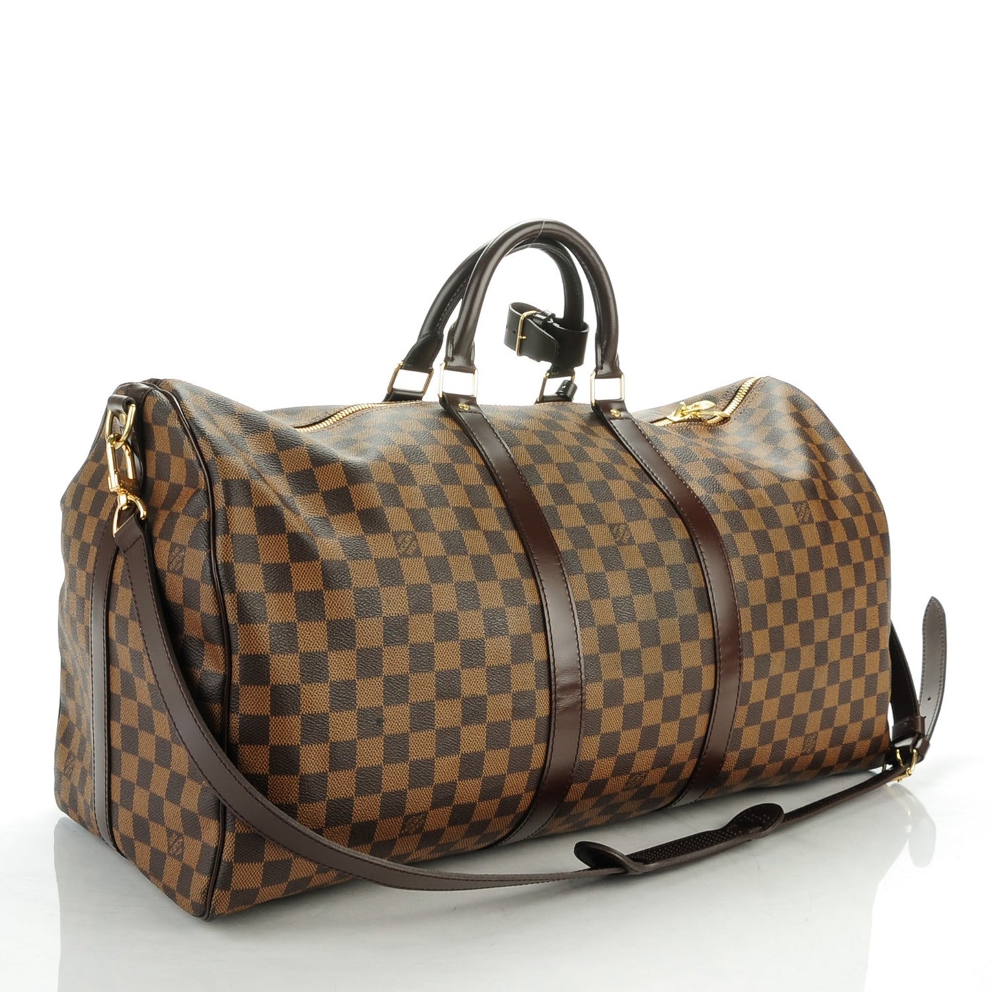 Damier Ebene Keepall Bandouliere 55