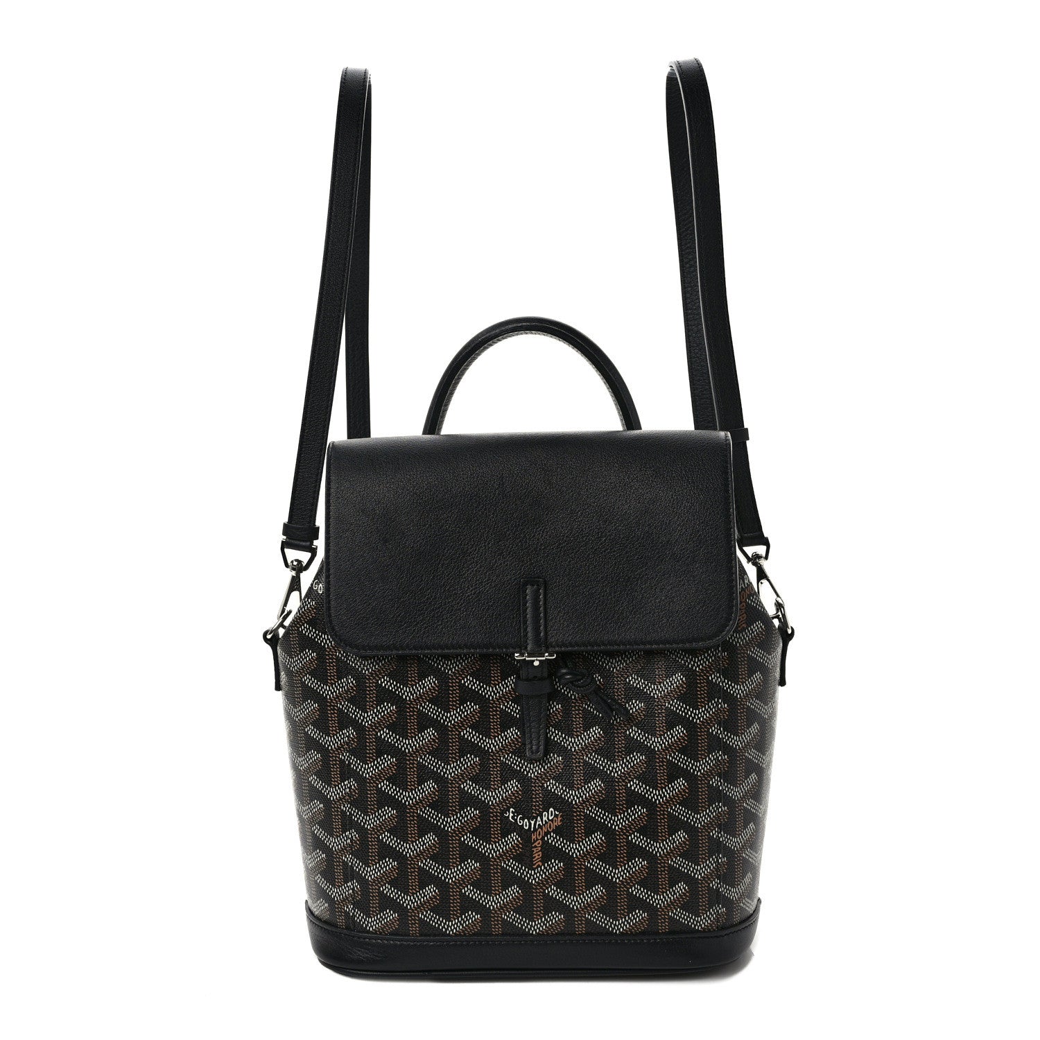 Goyard Goyardine Calfskin Mini Alpin Backpack Black 1 of 9