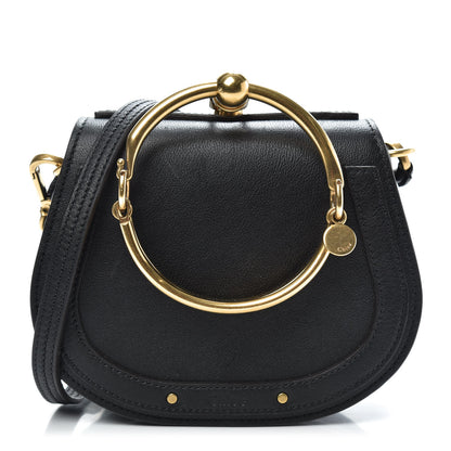 Chloe Calfskin Small Nile Bracelet Bag Black 1 of 10