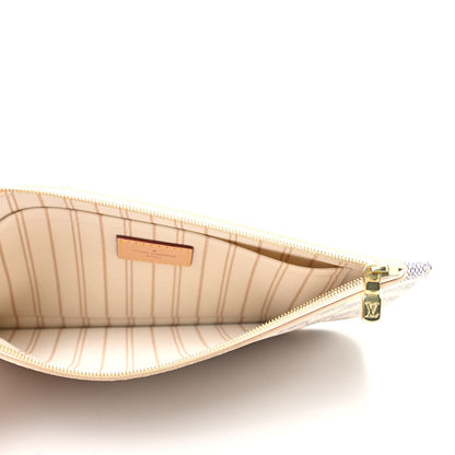 Louis Vuitton Damier Azur Neverfull MM GM Pochette 5 of 7