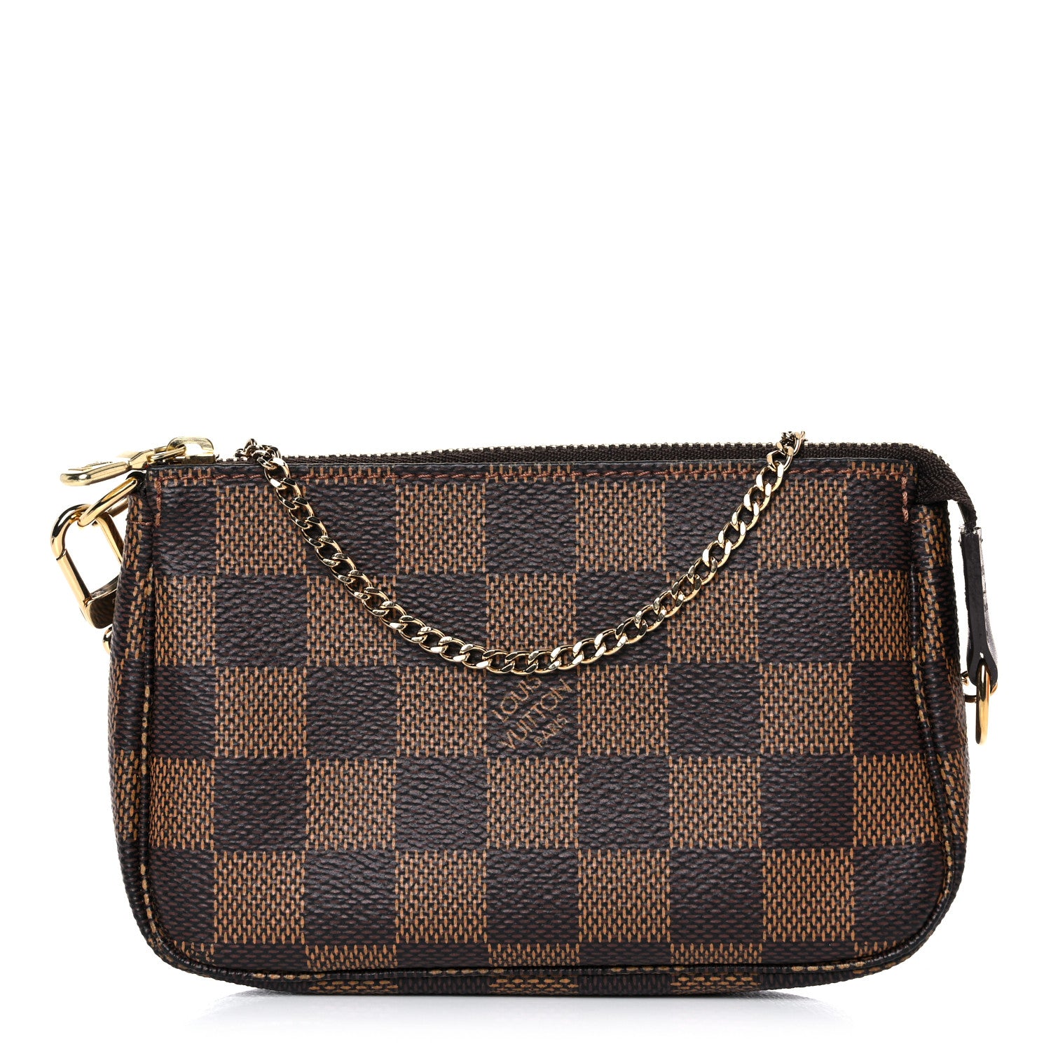 Louis Vuitton Damier Ebene Mini Pochette Accessories 1 of 10
