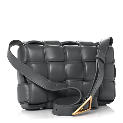 Bottega Veneta Nappa Maxi Intreccio Padded Cassette Crossbody Bag Thunder 3 of 12