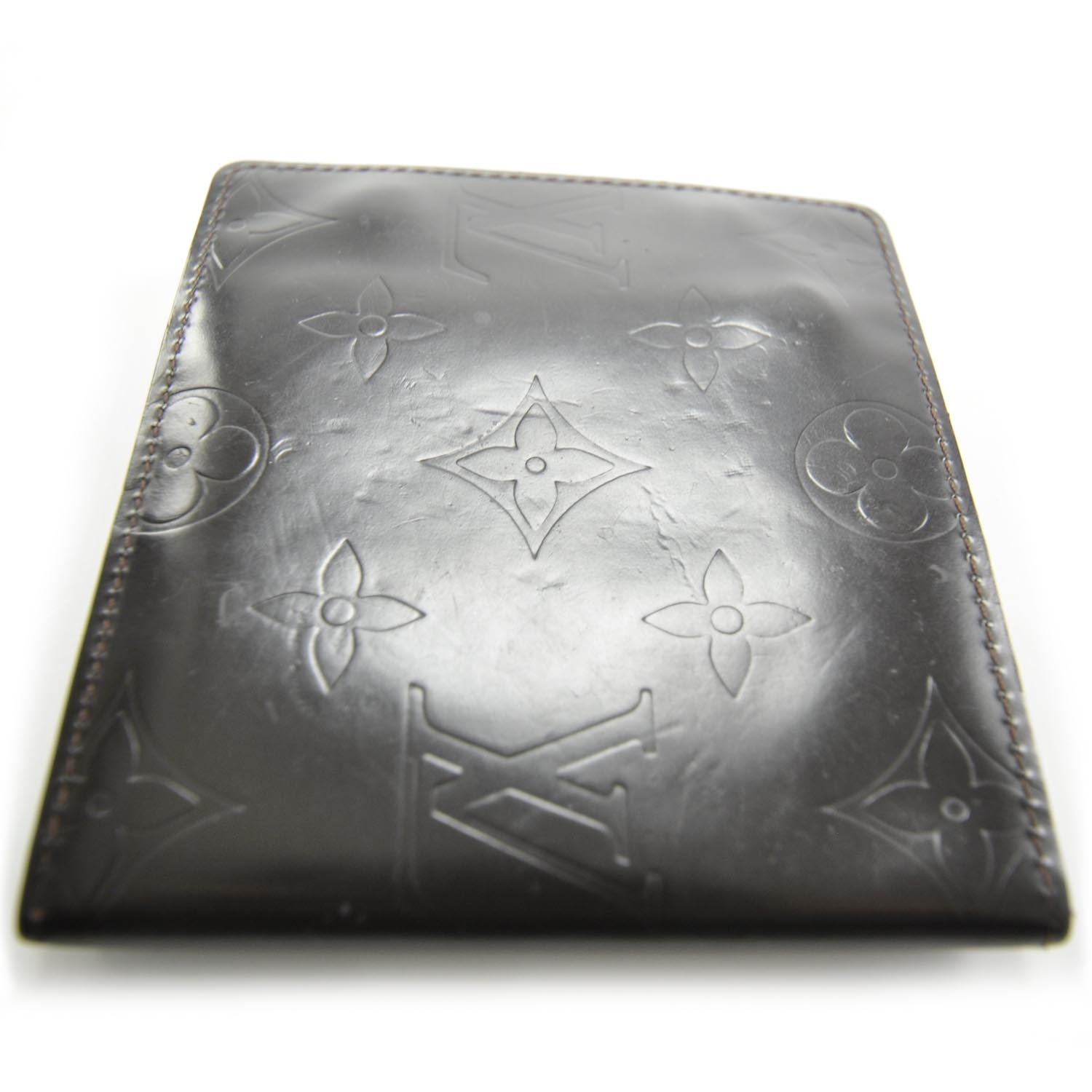 Louis Vuitton Monogram Glace Compact Wallet Cafe Brown 8 of 8