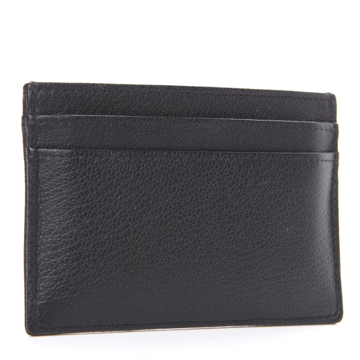 Goatskin CC Card Holder Black