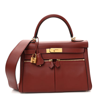Hermes Swift Lakis Kelly 28 Rouge H 1 of 11