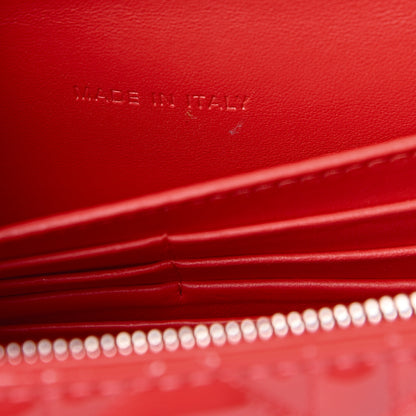 Christian Dior Patent Cannage Miss Dior Promenade Pouch Red 7 of 10