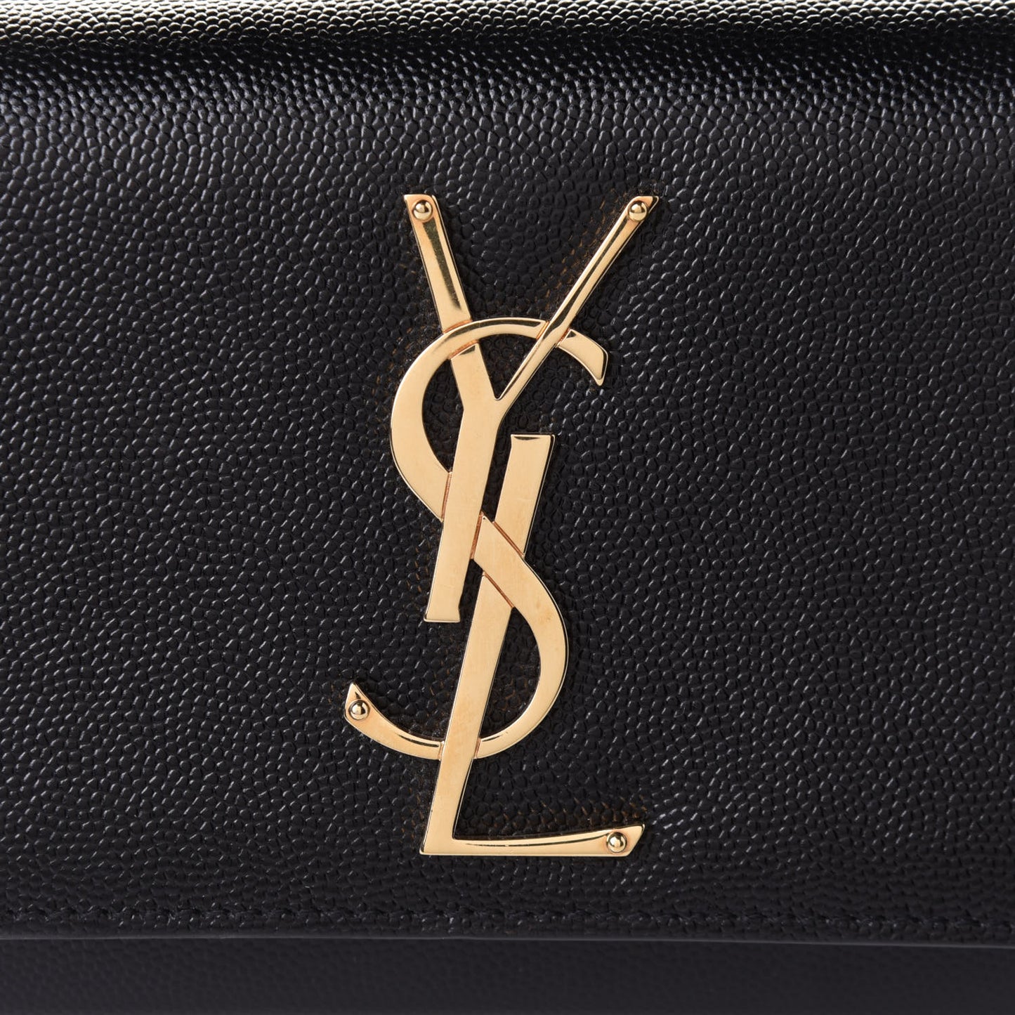 Grain De Poudre Small Monogram Kate Satchel Black