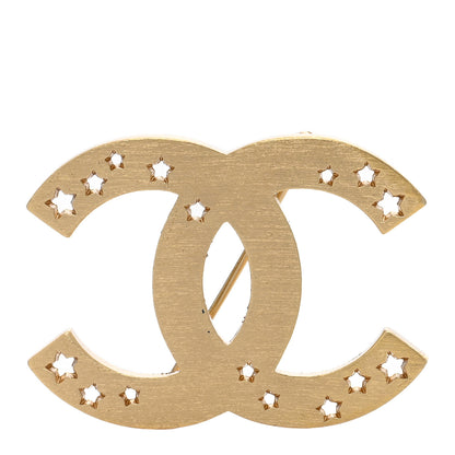 Chanel CC Star Brooch Gold 1 of 4
