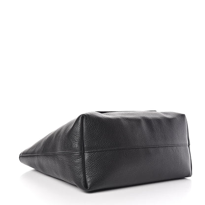 Prada Vitello Daino Pocket Shopping Tote Black 4 of 10
