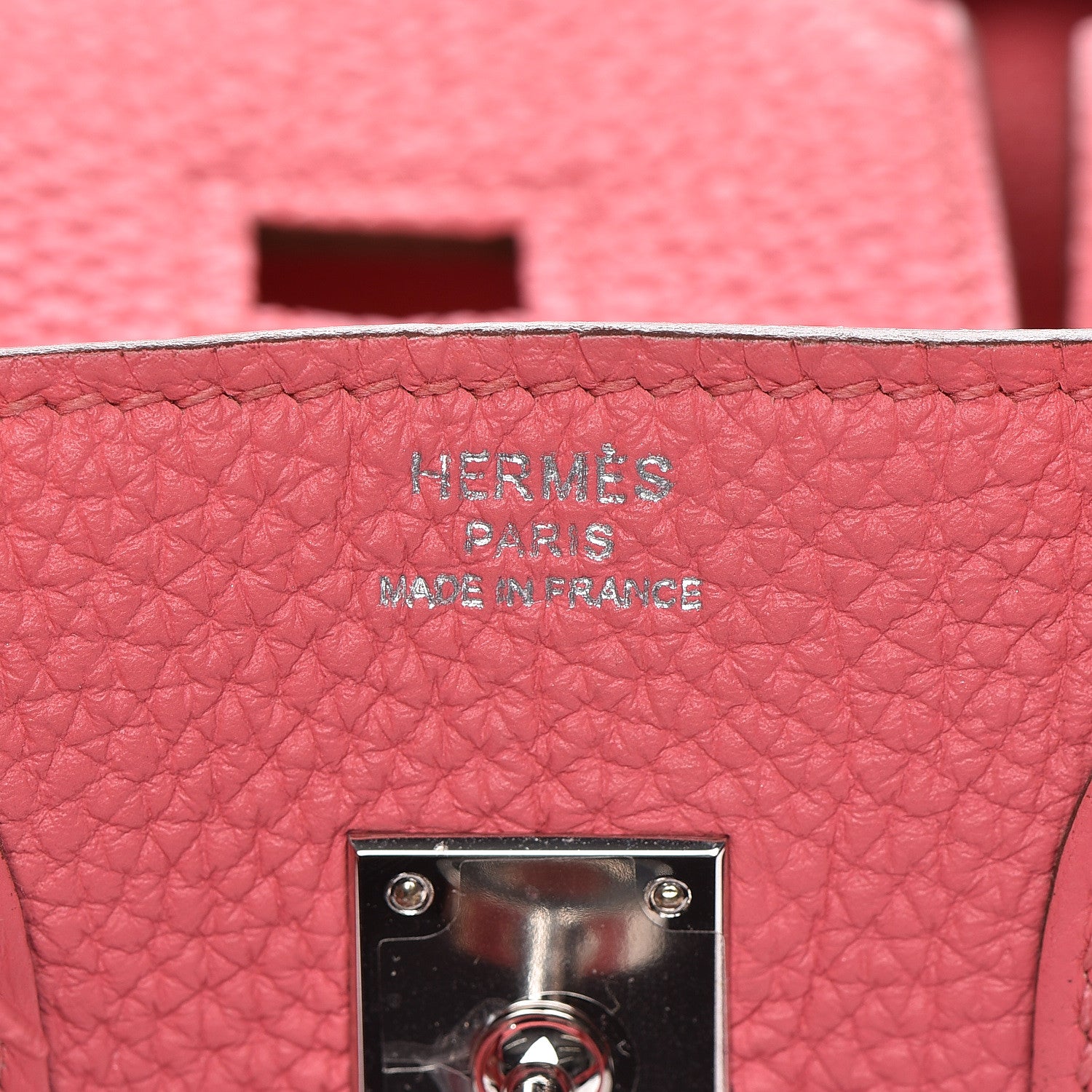 Hermes Togo Birkin 25 Rose Lipstick 26 of 37