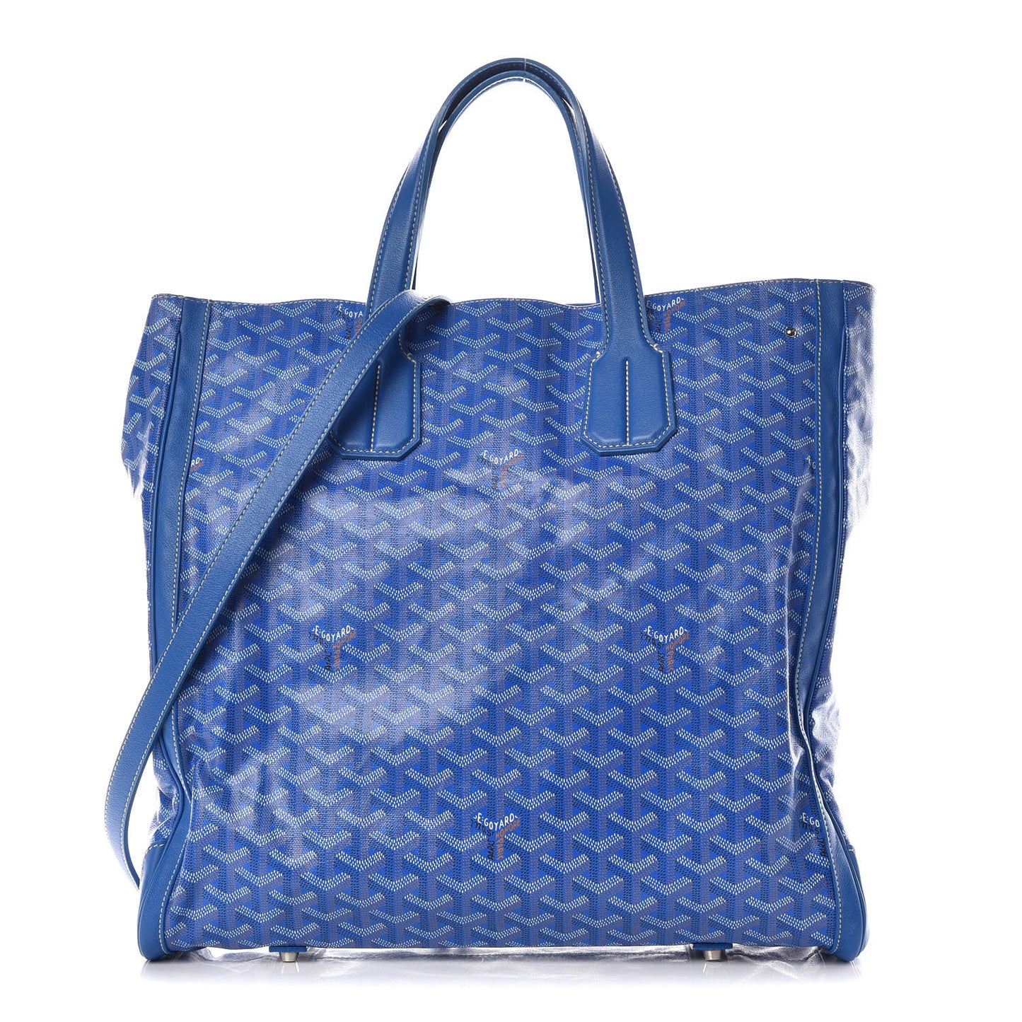 Goyardine Voltaire Tote Sky Blue