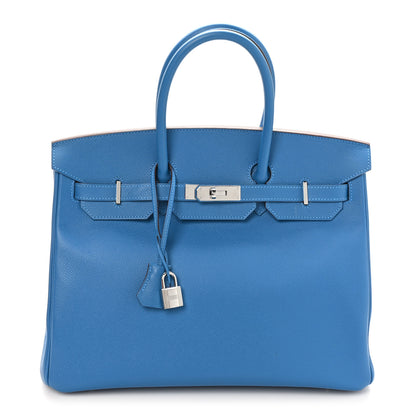 Hermes Epsom Birkin 35 Mykonos 1 of 11