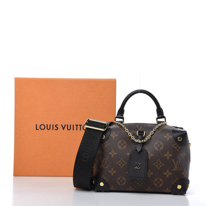 Louis Vuitton Monogram Petite Malle Souple Black 10 of 10