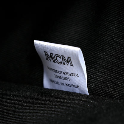 MCM Calfskin Ottomar Stark Backpack Black 7 of 10
