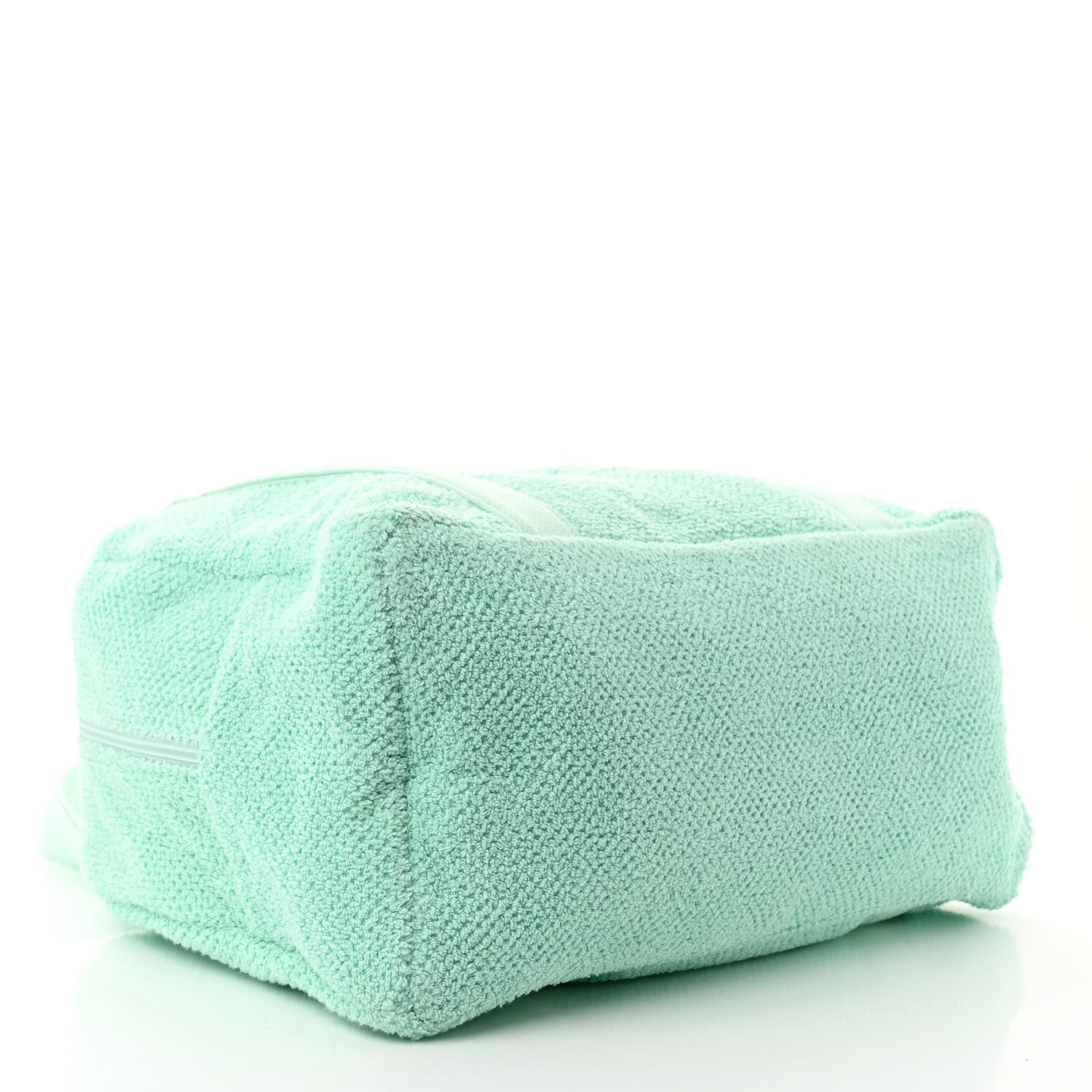 Chanel Terry Cotton CC Beach Tote Towel Set Green 5 of 12