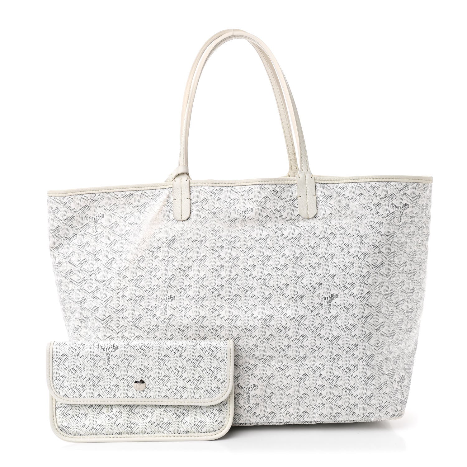 Goyard Goyardine Saint Louis PM White 3 of 13