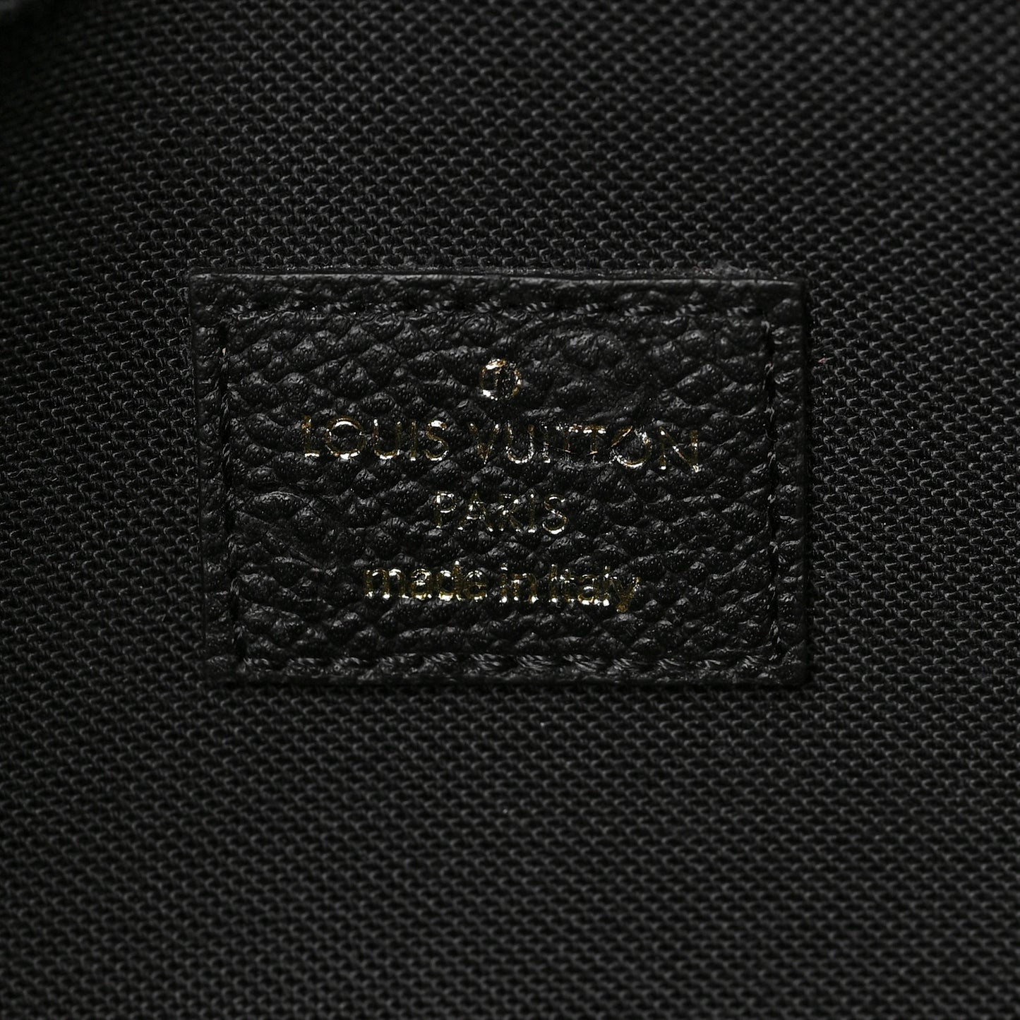 Empreinte Pochette Felicie Chain Wallet Black