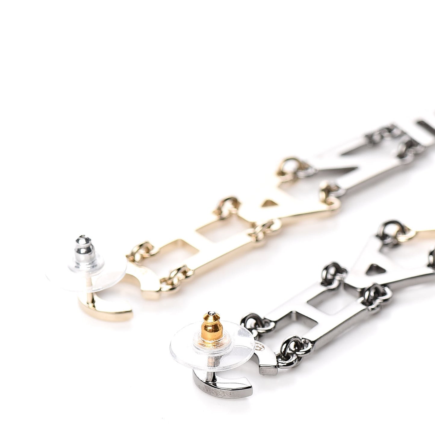 Crystal Pearl Bright Young Things Earrings Gold Ruthenium