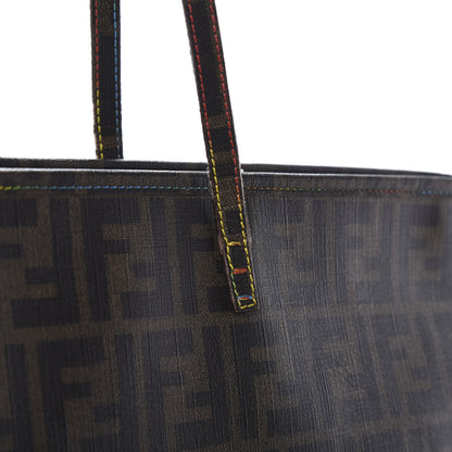 Fendi Zucca Spalmati Print Large Roll Tote Tobacco Multicolor 14 of 22