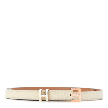 Hermes Epsom 15mm Pop H Belt 80 Craie 1 of 5