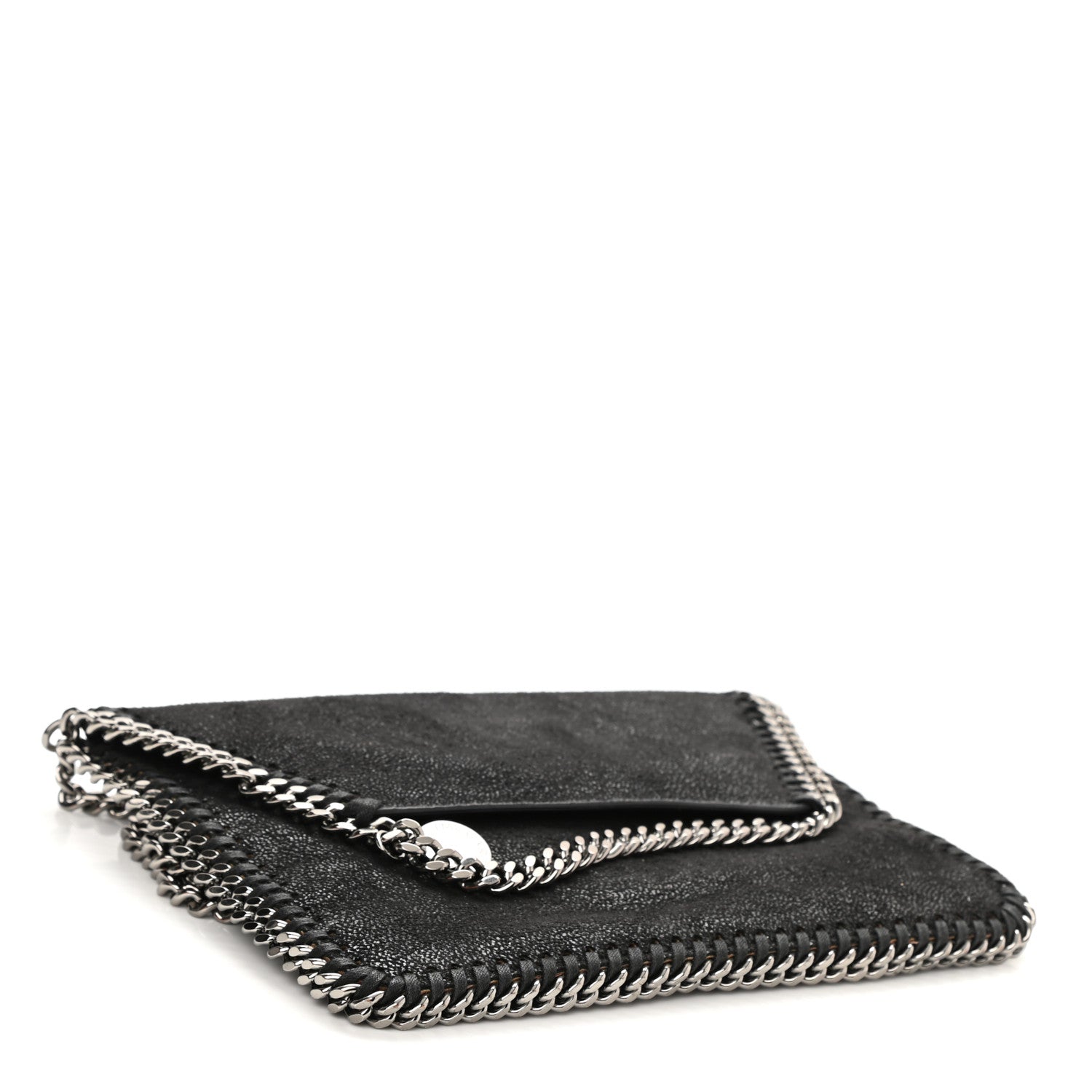 Stella McCartney Shaggy Deer Falabella Mini Crossbody Bag Black 4 of 9