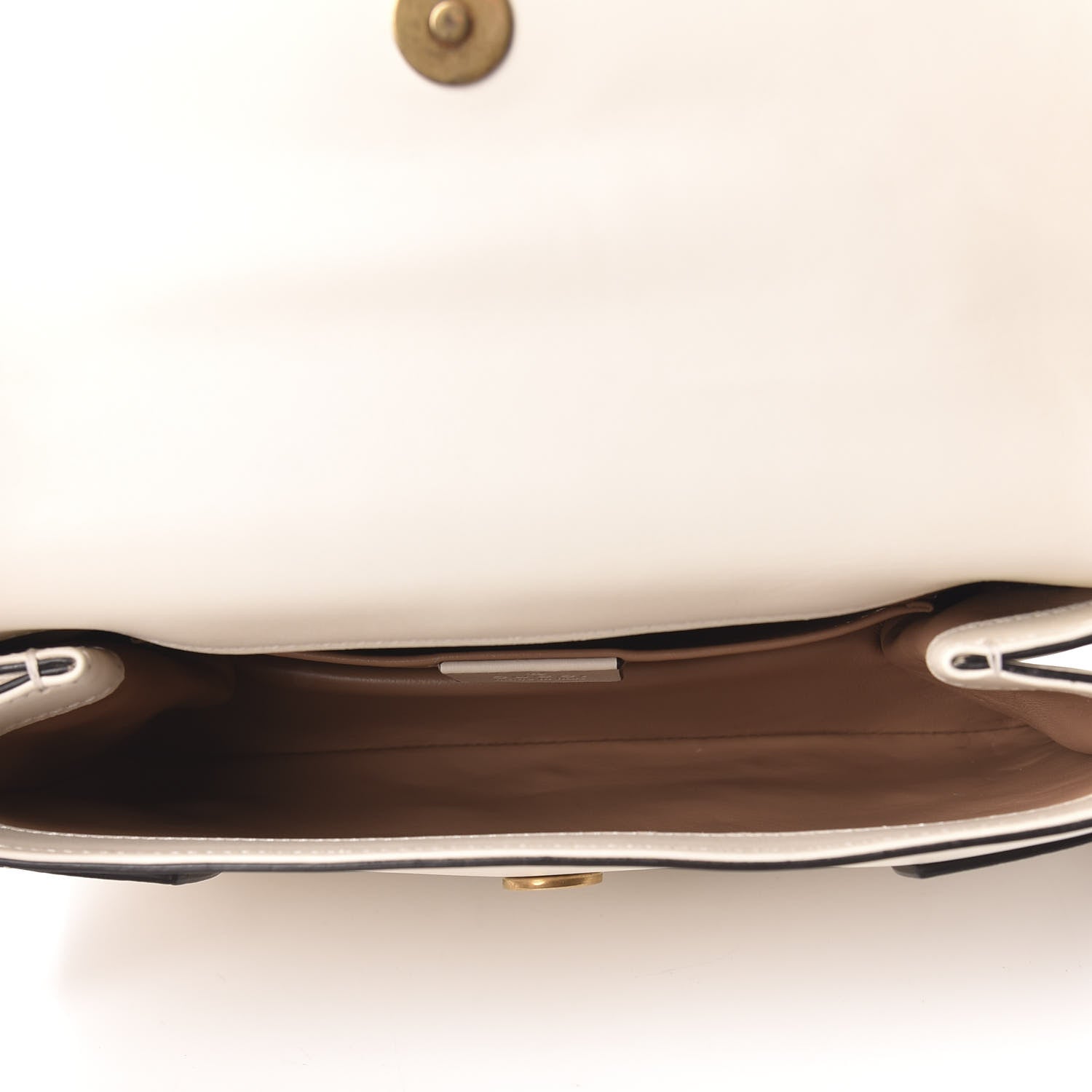 Gucci Nappa Pearl Studded Mini Queen Margaret Broadway Shoulder Bag Mystic White 5 of 12